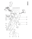Схема №1 MWU107ECWT OS с изображением Рукоятка для стиралки Whirlpool 481249848066