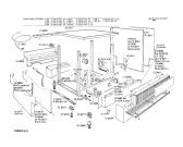 Схема №1 0730201542 G600U с изображением Панель для посудомоечной машины Bosch 00123372