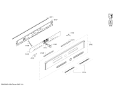 Схема №1 HF25G5R2 с изображением Дверь для плиты (духовки) Siemens 00689311