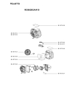 Схема №1 RO5629GA/410 с изображением Двигатель (мотор) для электропылесоса Rowenta RS-RT3702