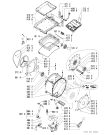 Схема №1 AWE 6523 с изображением Обшивка для стиральной машины Whirlpool 481245215047