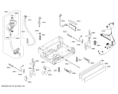Схема №1 S41N53N2EU с изображением Силовой модуль запрограммированный для посудомоечной машины Bosch 12005465