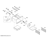 Схема №2 PRD366EPG с изображением Тепловой экран для плиты (духовки) Bosch 00701357