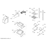 Схема №1 FI24DP32 с изображением Модуль управления для холодильника Bosch 12014603