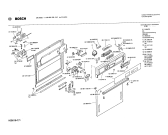 Схема №1 0730301005 SMI6302 с изображением Панель для посудомоечной машины Bosch 00113238