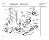 Схема №1 SHV46A23 с изображением Инструкция по эксплуатации для электропосудомоечной машины Bosch 00584054