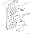 Схема №1 DRC927JE с изображением Контейнер для холодильника Electrolux 2247069327