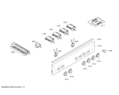 Схема №1 HSN421020S Bosch с изображением Варочная панель для плиты (духовки) Siemens 00476556