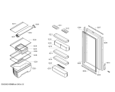 Схема №1 KFR20A51 с изображением Декоративная планка для холодильника Bosch 00235138