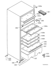 Схема №1 S5445XM с изображением Поверхность для холодильной камеры Aeg 2145500902