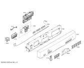 Схема №1 SHE55M12UC с изображением Регулировочный узел для посудомоечной машины Bosch 00665846