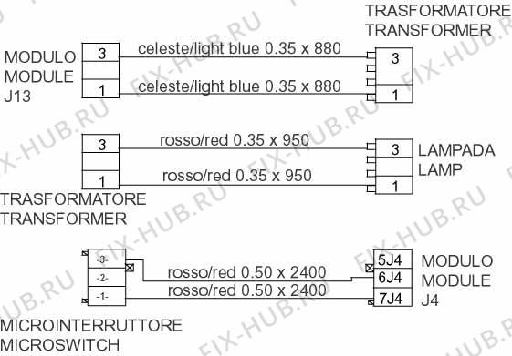 Большое фото - Электропроводка для стиралки Indesit C00252702 в гипермаркете Fix-Hub