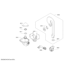 Схема №1 DF250740 с изображением Вставка для посудомоечной машины Siemens 12013192
