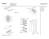 Схема №1 X5KCVBR442 с изображением Дверь для холодильника Bosch 00472992