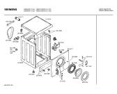 Схема №1 WM21050DD SIWAMAT 2105 с изображением Панель управления для стиралки Siemens 00299080