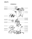 Схема №1 XP508030/4J0 с изображением Микротермостат для электрокофемашины Krups MS-0041677