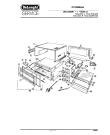 Схема №1 91STceEx:LEx:R с изображением Панель для плиты (духовки) DELONGHI 591081