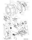 Схема №1 TRKK 6630/2 с изображением Обшивка для сушилки Whirlpool 481245213774