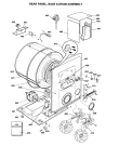 Схема №1 TDL30P (F032375) с изображением Декоративная панель для стиралки Indesit C00206417