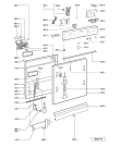 Схема №1 ADG 6557 IXM с изображением Панель для посудомойки Whirlpool 481245373454