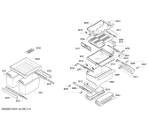 Схема №1 RT287202 с изображением Дверь для холодильной камеры Bosch 00249209
