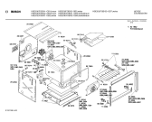 Схема №1 HBE630BGB с изображением Панель для плиты (духовки) Bosch 00271726