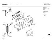 Схема №1 WM5407AFF AVANTGARDE с изображением Панель управления для стиралки Siemens 00359800