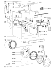 Схема №1 WA 5341 с изображением Обшивка для стиралки Whirlpool 481245310518