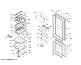 Схема №1 KGS36X48 с изображением Панель управления для холодильника Bosch 00673044