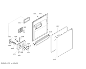 Схема №1 3VI340XD с изображением Передняя панель для посудомоечной машины Bosch 00449241