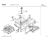 Схема №1 HBN100350E с изображением Передняя часть корпуса для электропечи Bosch 00441037