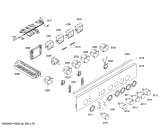 Схема №1 P1HCB48525 с изображением Кольцо для духового шкафа Bosch 00611493