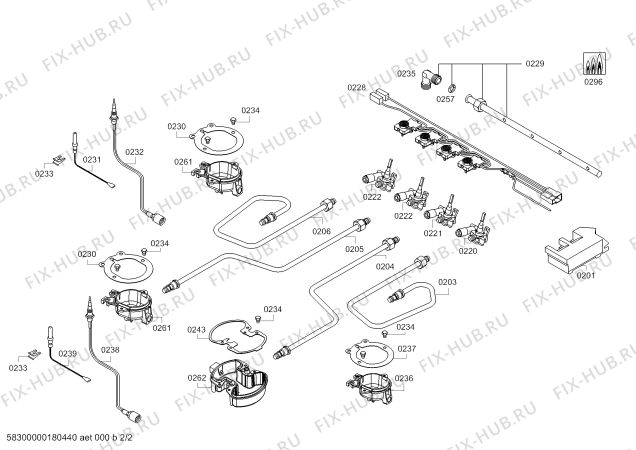 Взрыв-схема плиты (духовки) Siemens EO616HB10L 3G+1W SE T60R/2010 - Схема узла 02