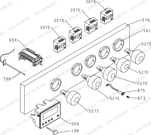 Схема №1 U7580E (140685, EV443-D444E) с изображением Обшивка для духового шкафа Gorenje 148968