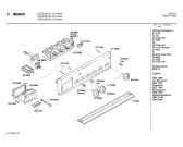 Схема №1 HES532H с изображением Панель для духового шкафа Bosch 00272956