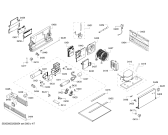 Схема №1 RF463304 Gaggenau с изображением Мотор вентилятора для холодильника Bosch 00630396