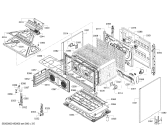 Схема №1 HSB738257M с изображением Держатель для электропечи Bosch 12012233