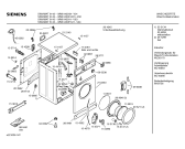 Схема №1 WM61430 SIWAMAT 6143 с изображением Вкладыш в панель для стиральной машины Siemens 00261520