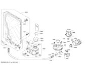 Схема №1 SN26M600EU с изображением Столешница для посудомоечной машины Siemens 00680599