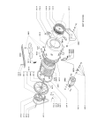 Схема №1 AWL 512 F с изображением Переключатель (таймер) для стиралки Whirlpool 481990302436