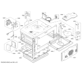 Схема №1 HBC83K553 с изображением Фронтальное стекло для электропечи Bosch 00770853