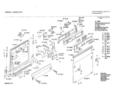 Схема №1 GS964 с изображением Панель для посудомойки Bosch 00272182