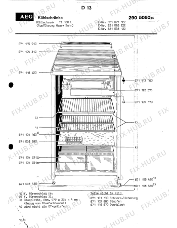 Схема №1 SANTO 160 с изображением Контейнер для холодильника Aeg 8996711049214