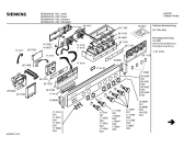 Схема №1 HE56064 S2001 с изображением Панель управления для духового шкафа Siemens 00360422