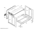 Схема №1 HBN540550A с изображением Панель управления для духового шкафа Bosch 00441959