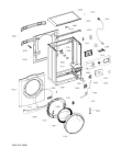 Схема №1 AWSE 7120 с изображением Обшивка для стиралки Whirlpool 482000003628