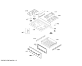 Схема №1 HGS5L53UC с изображением Крышка для электропечи Bosch 00649308