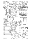 Схема №1 ADP 2656 WHM с изображением Обшивка для посудомойки Whirlpool 481245370742