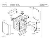 Схема №1 SE53A600GB с изображением Панель управления для посудомойки Siemens 00431014