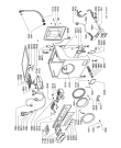 Схема №1 AWG 335/4 AWG 335-4 AWG 335-4 WP с изображением Кнопка, ручка переключения для стиралки Whirlpool 481941358937